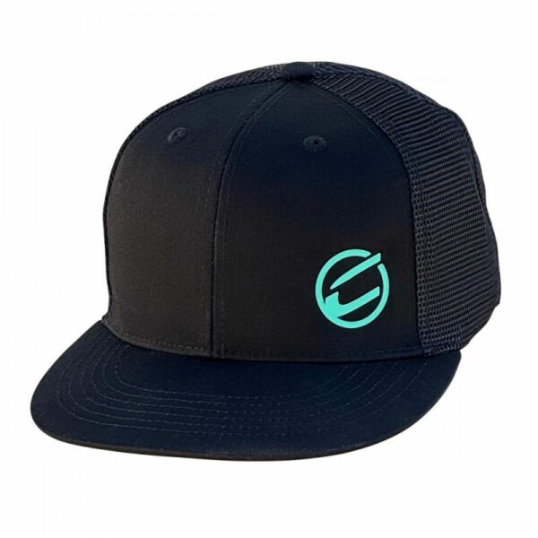 casquette chase noir turquoise