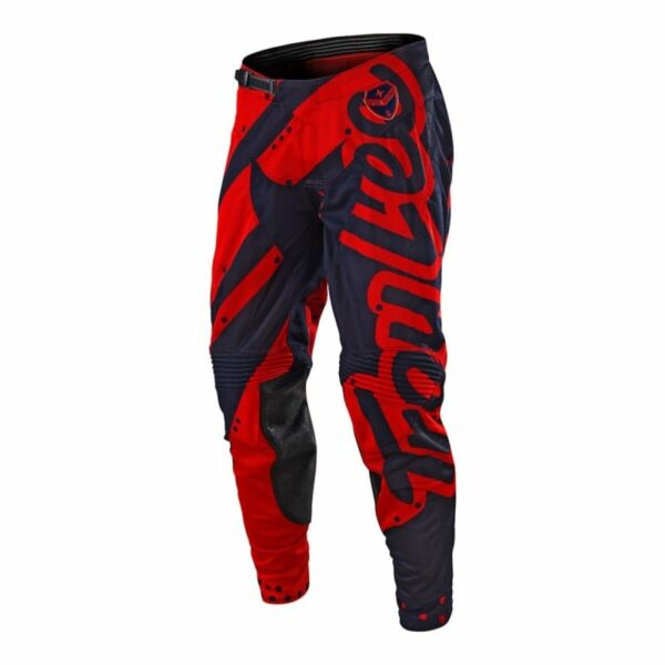 troy lee designs pants se air shadow red navy