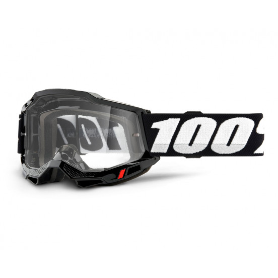 masque accuri 2 black clear lens