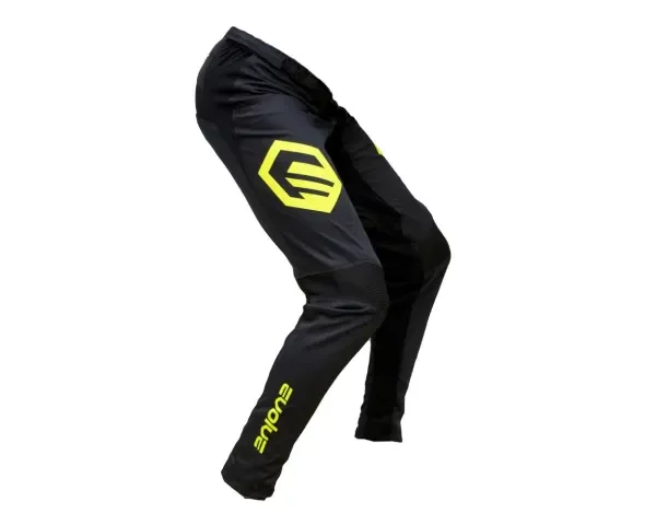 pantalon evolve send it black neon yellow enfant