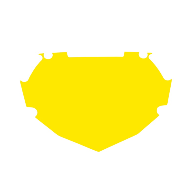 fond de plaque box two mini cruiser jaune